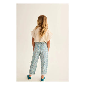 Cozmo - Pantalones Bella Leopardo | Turquesa