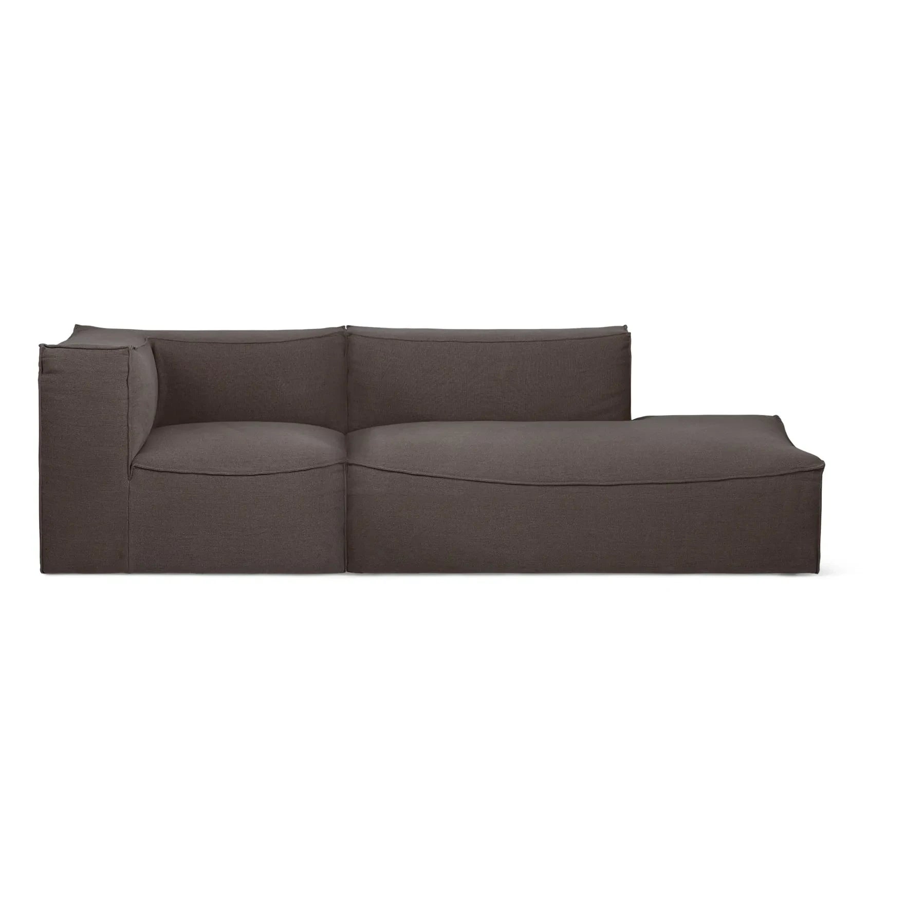 Ferm Living - Sofá modular Catena 1 | Marrón