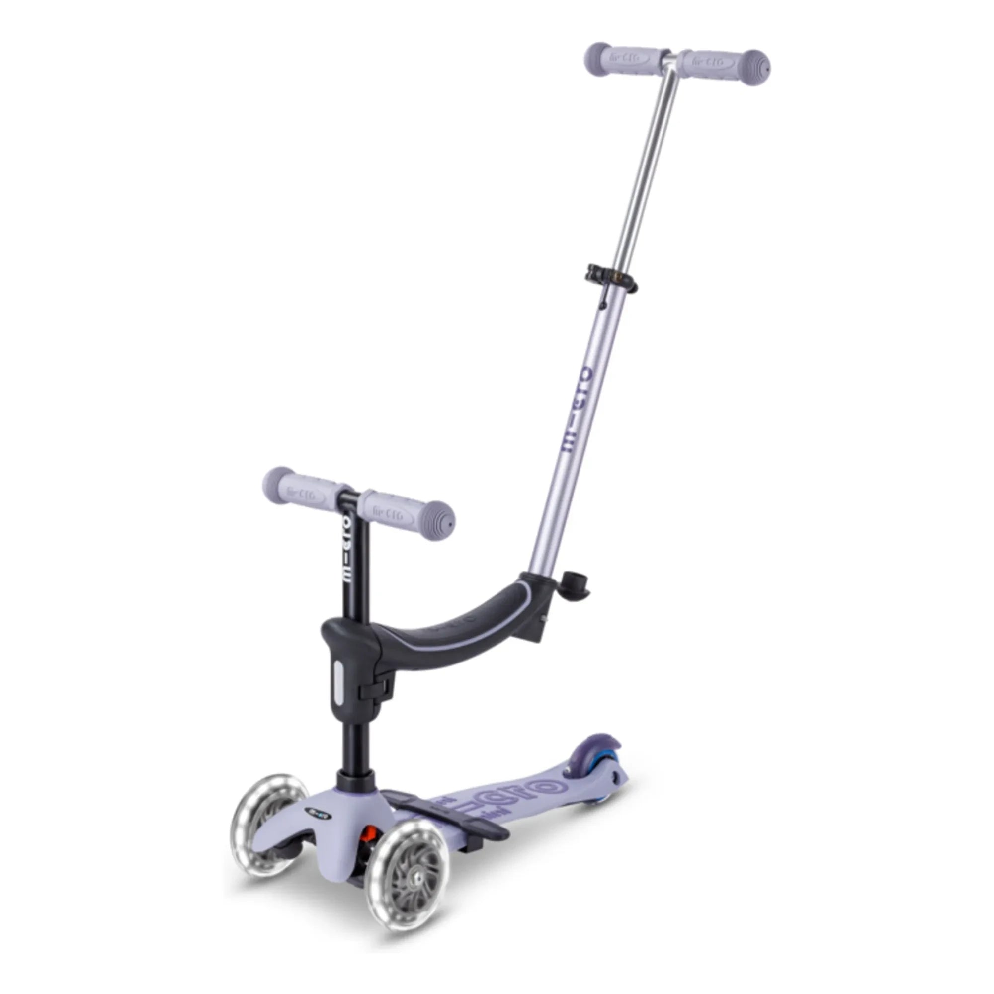 Micro - Scooter LED Rock&Go | Lavanda