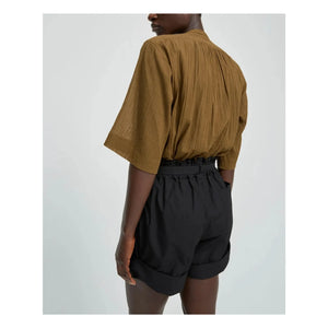 Laurence Bras - Babar Pantalón corto de algodón | Negro