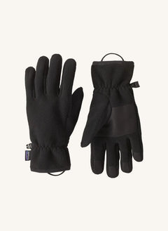 Patagonia - Guantes Synchilla Polar | Negro