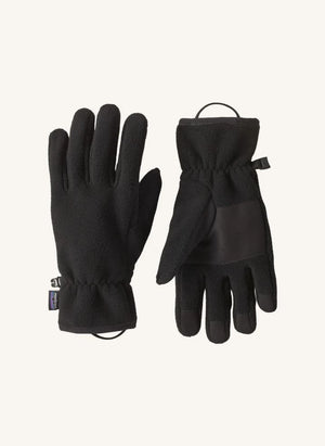 Patagonia - Guantes Synchilla Polar | Negro