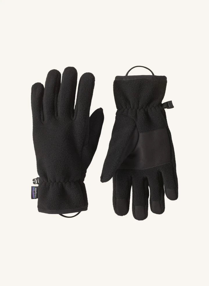 Patagonia - Guantes Synchilla Polar | Negro