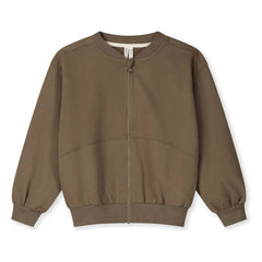 Gray Label - Chaqueta bómber de algodón orgánico | Marrón caqui