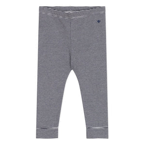 Petit Bateau - Leggings Bum de algodón orgánico | Blanco