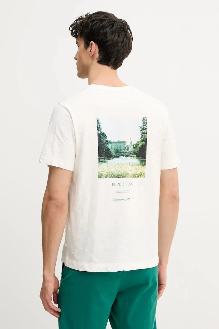 Camiseta de algodón Pepe Jeans PETTE