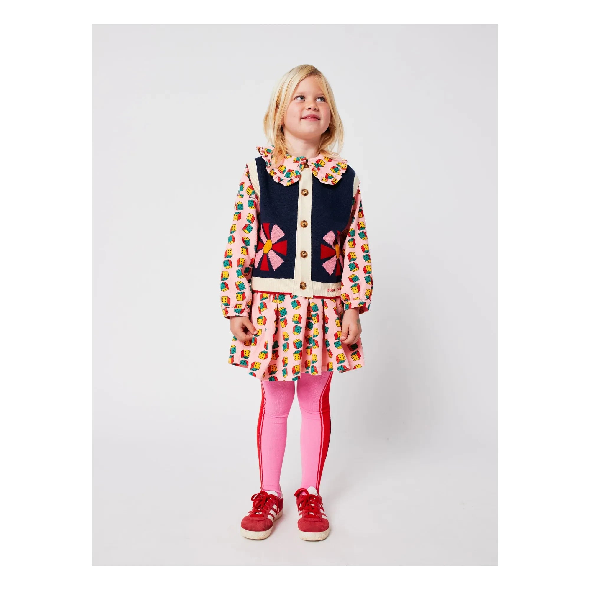 Bobo Choses - Bobo Choses Calcetines altos de algodón orgánico | Rosa
