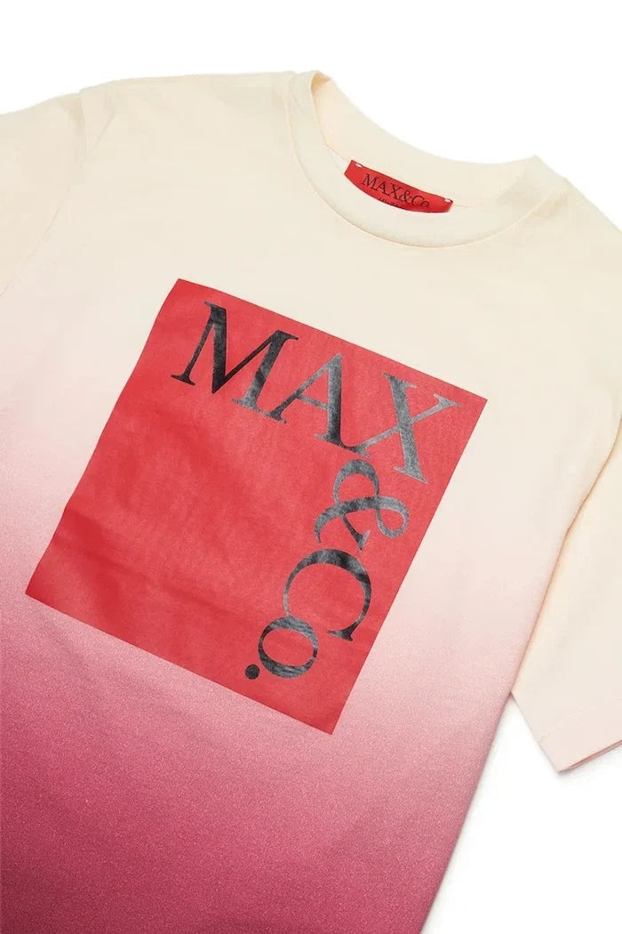 MAX&Co. MAXT38F CAMISETA DE ALGODÓN PARA NIÑOS