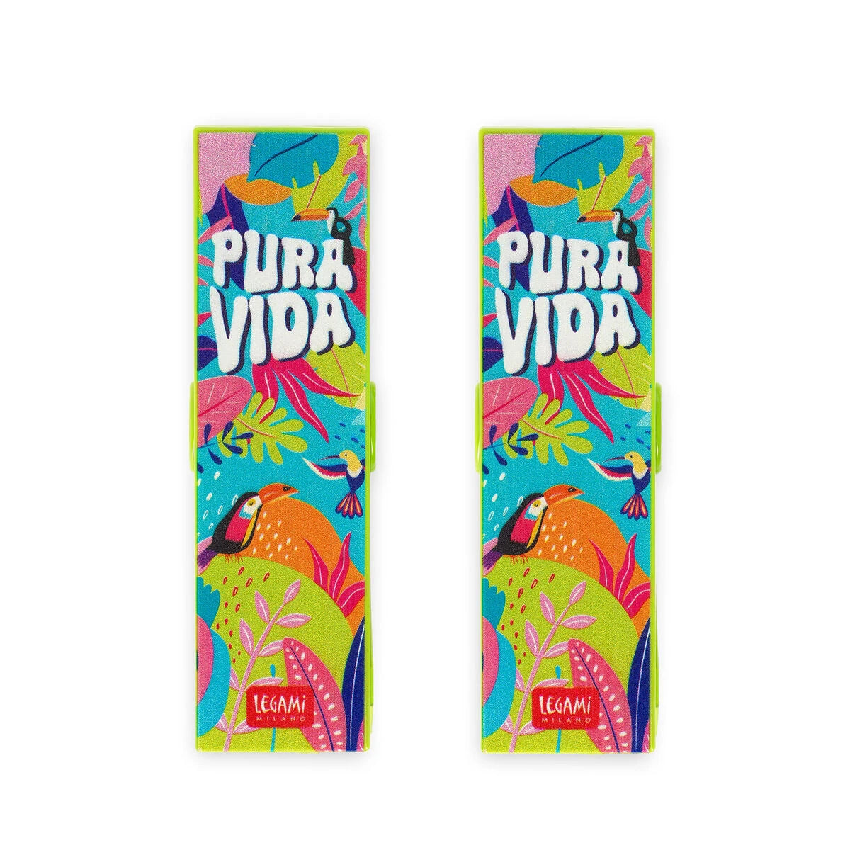 Legami - Set de 2 Clips para Toallas de Playa - Vida Pura - Clips para Toallas de Playa