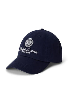 Gorra Ralph Lauren de algodón con visera