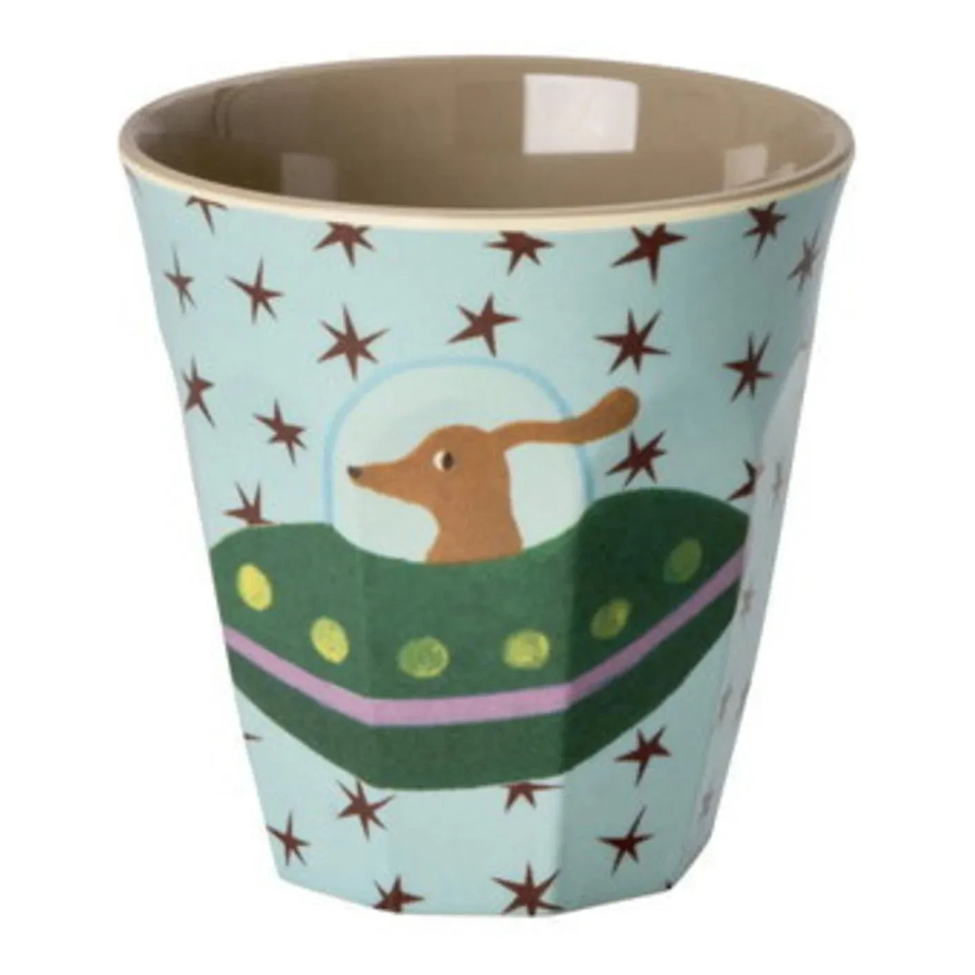 Rice - Vasos Space Dog - Set de 6 | Azul