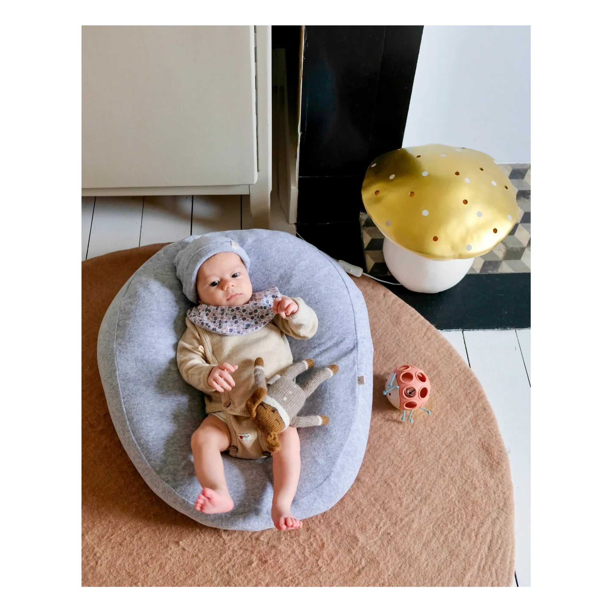 Tante Reine - Funda de moisés multiusos | Gris Heather