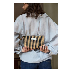 Gabrielle Paris - Bolso Vichy | Marrón