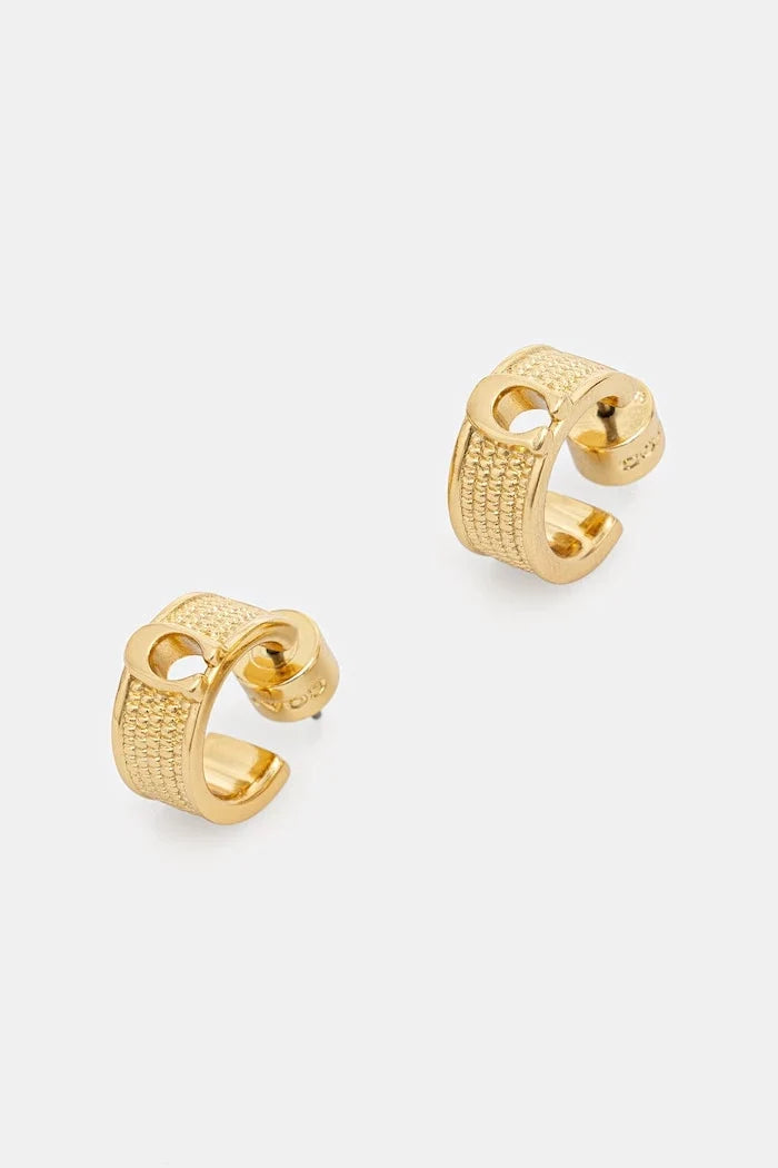 Pendientes metálicos de mujer Coach