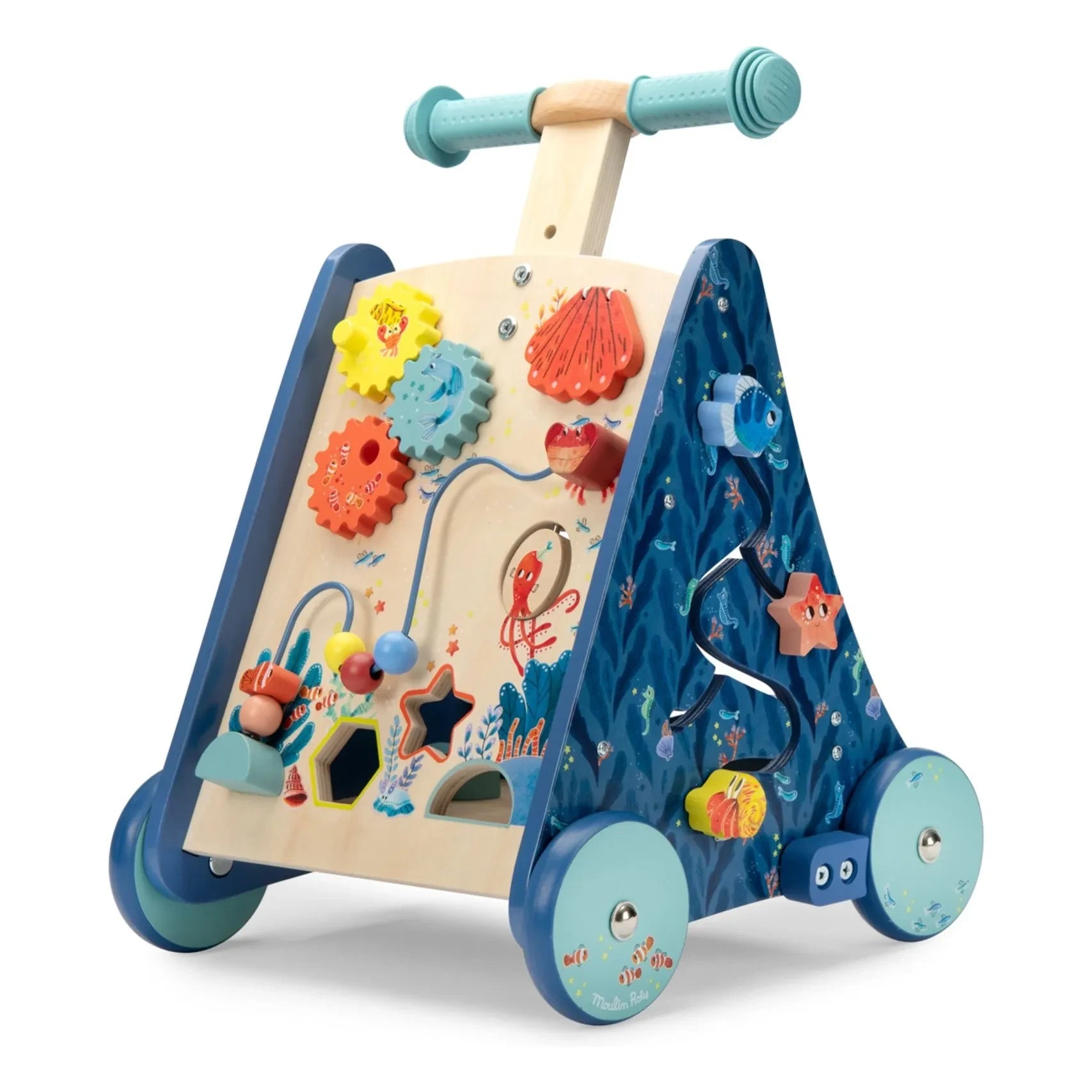 Moulin Roty - Les aventures de Paulie, actividad para coche | Azul