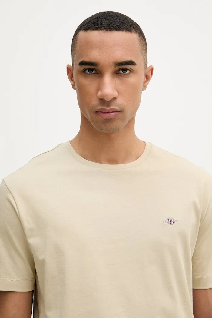 Camiseta de algodón para hombre Gant