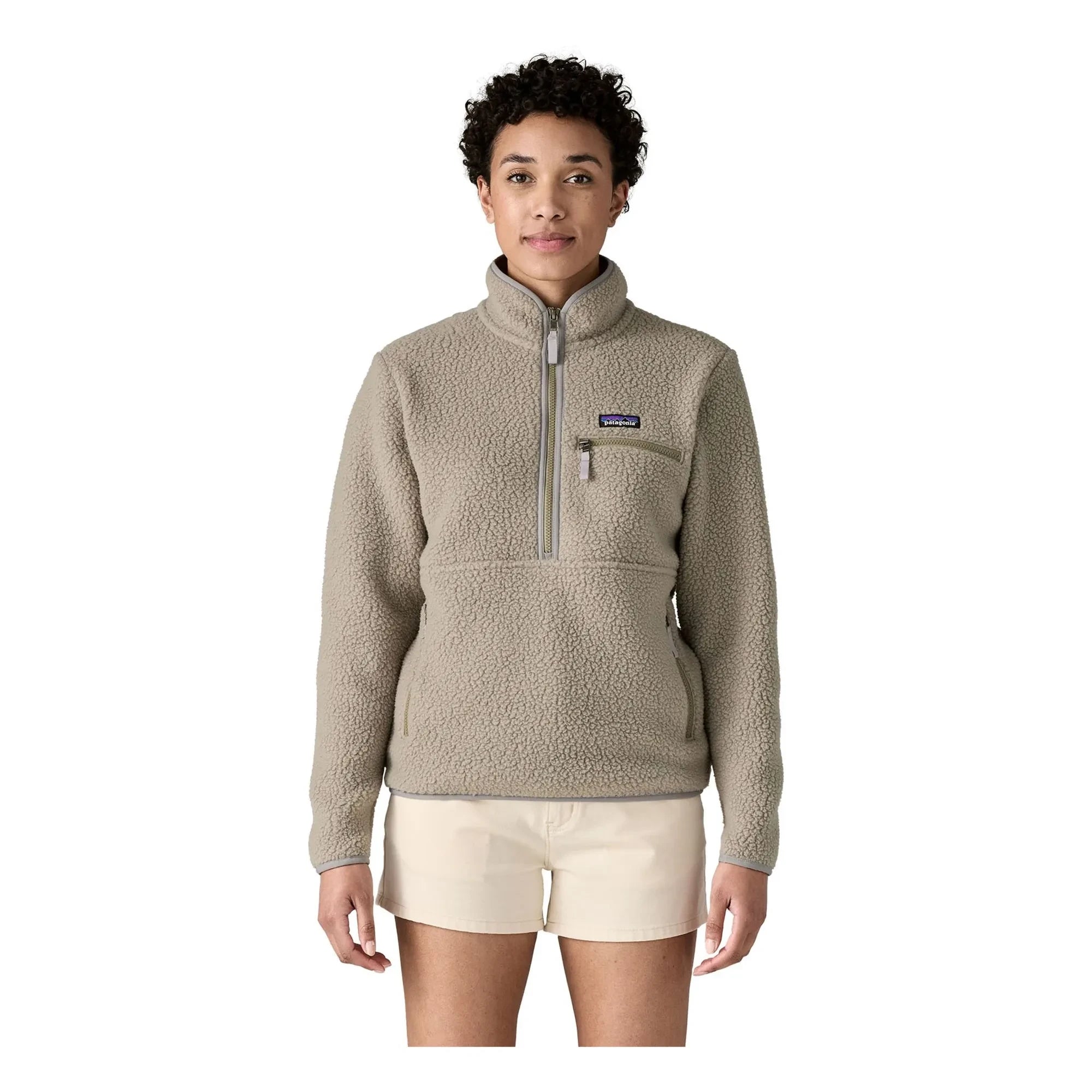 Patagonia - Marsupial polar Retro Forro Polar Fibras Recicladas | Gris claro