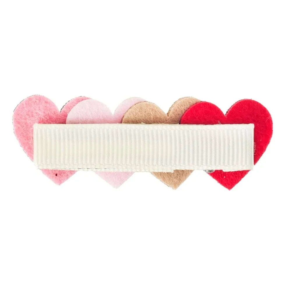 Rockahula Kids - Set de 2 horquillas de corazón | Rosa
