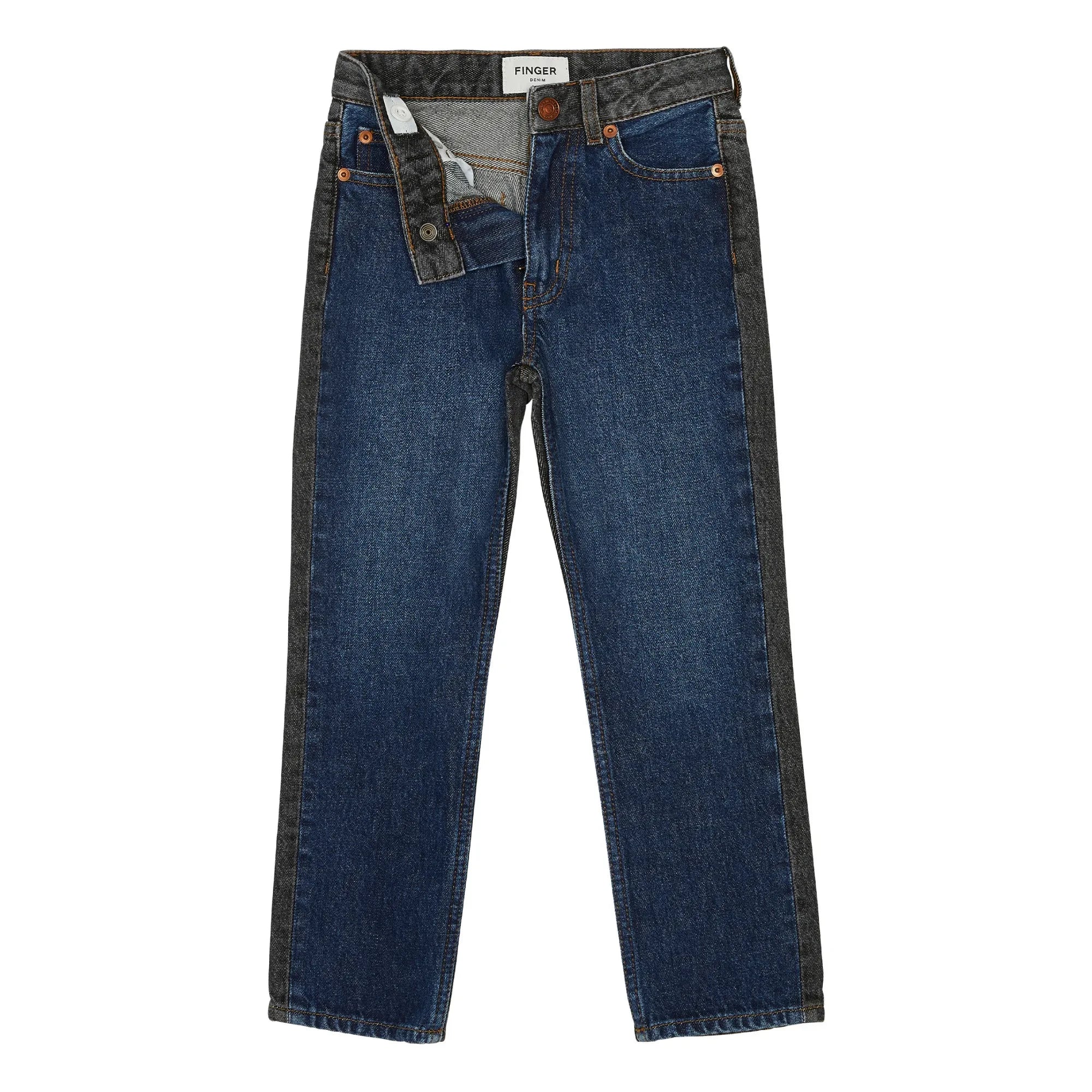 Finger in the nose - Vaquero bicolor Cher | Denim