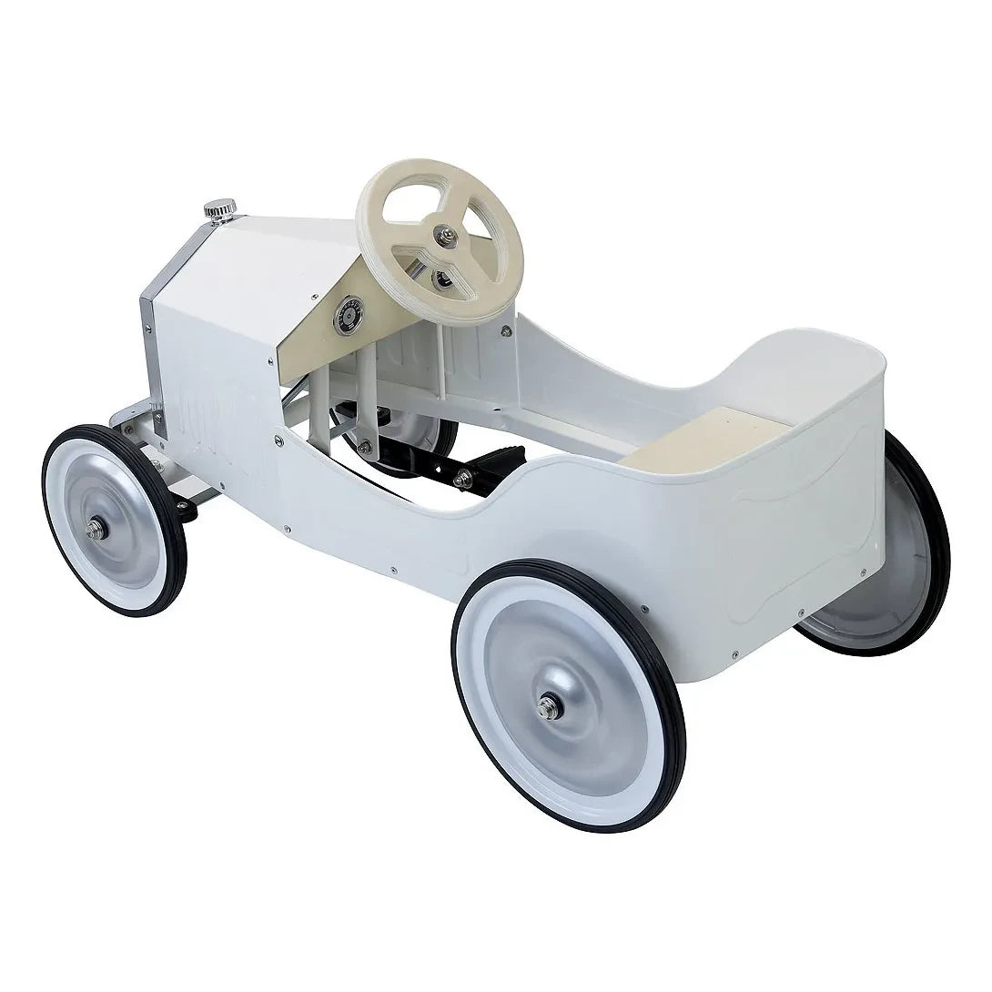 Vilac - Coche de pedales grande para niños | Marfil