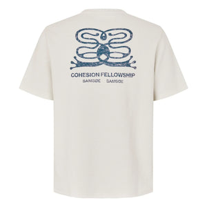 Samsoe Samsoe - Camiseta de algodón Safellow | Crema