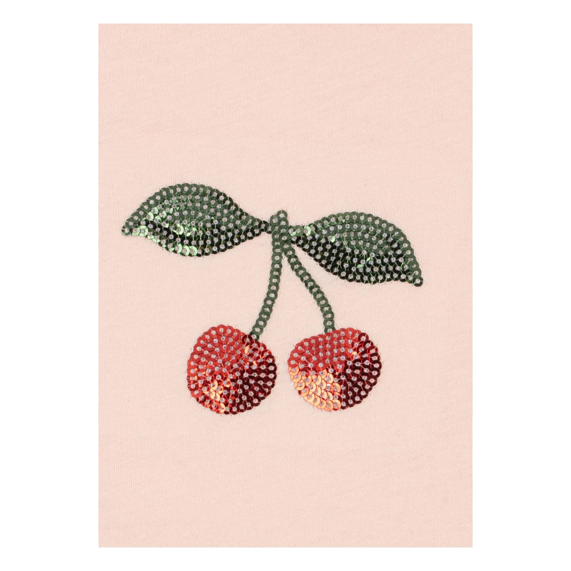 Konges Sløjd - Camiseta de algodón orgánico Famo Cherry | Rosa