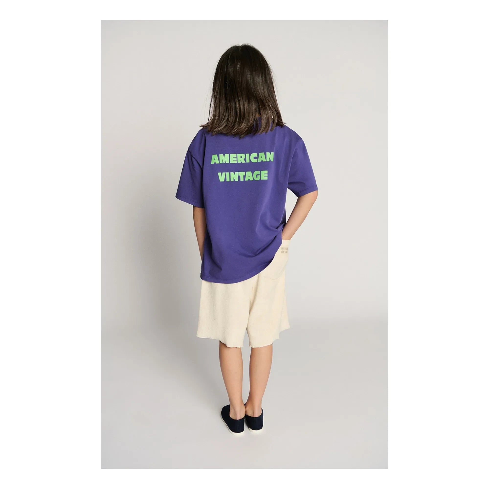 American Vintage - Camiseta Fizvalley | Blueberry