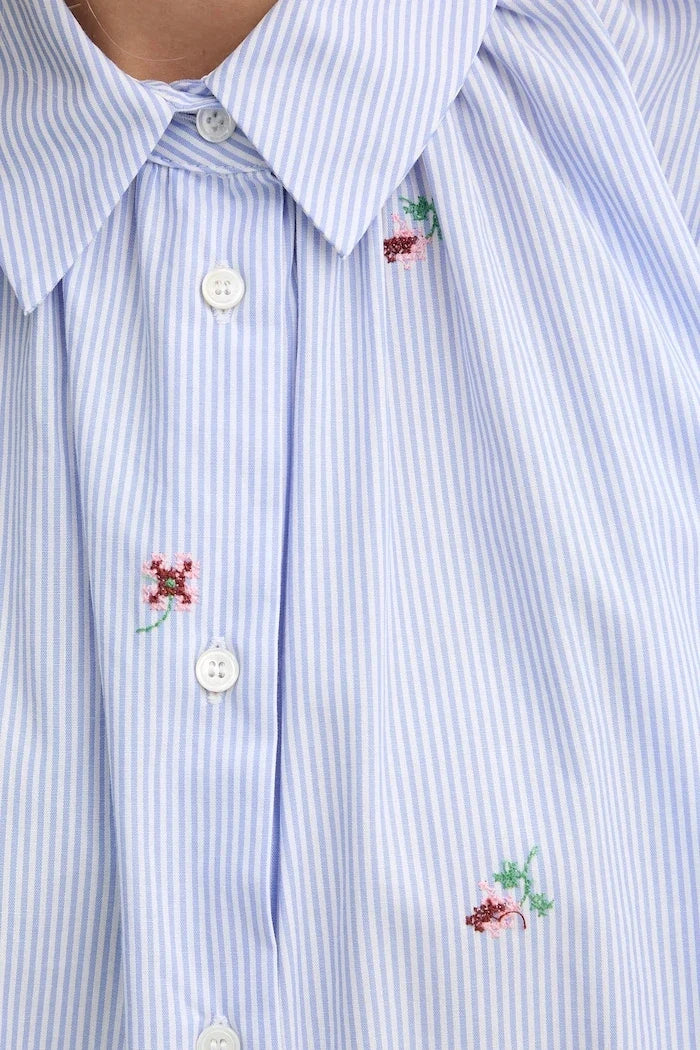Weekend Max Mara camisa de algodón para mujer BUTTERFLY