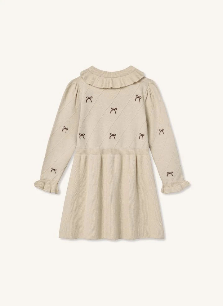 Fliink - Vestido de punto Alon | Ecru