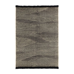 Nanimarquina - Alfombra de Lana Afgano Telar | Negro