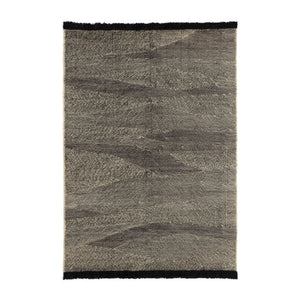 Nanimarquina - Alfombra de Lana Afgano Telar | Negro