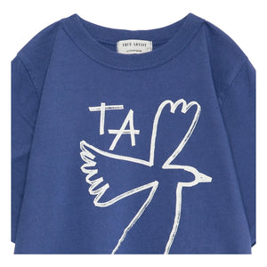 True Artist - Camiseta N°5 Algodón orgánico | Azul marino