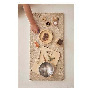 Kid's Concept - Caja de madera con alimentos de juguete