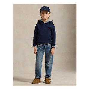 Sudadera con capucha y logo de Ralph Lauren | Azul marino