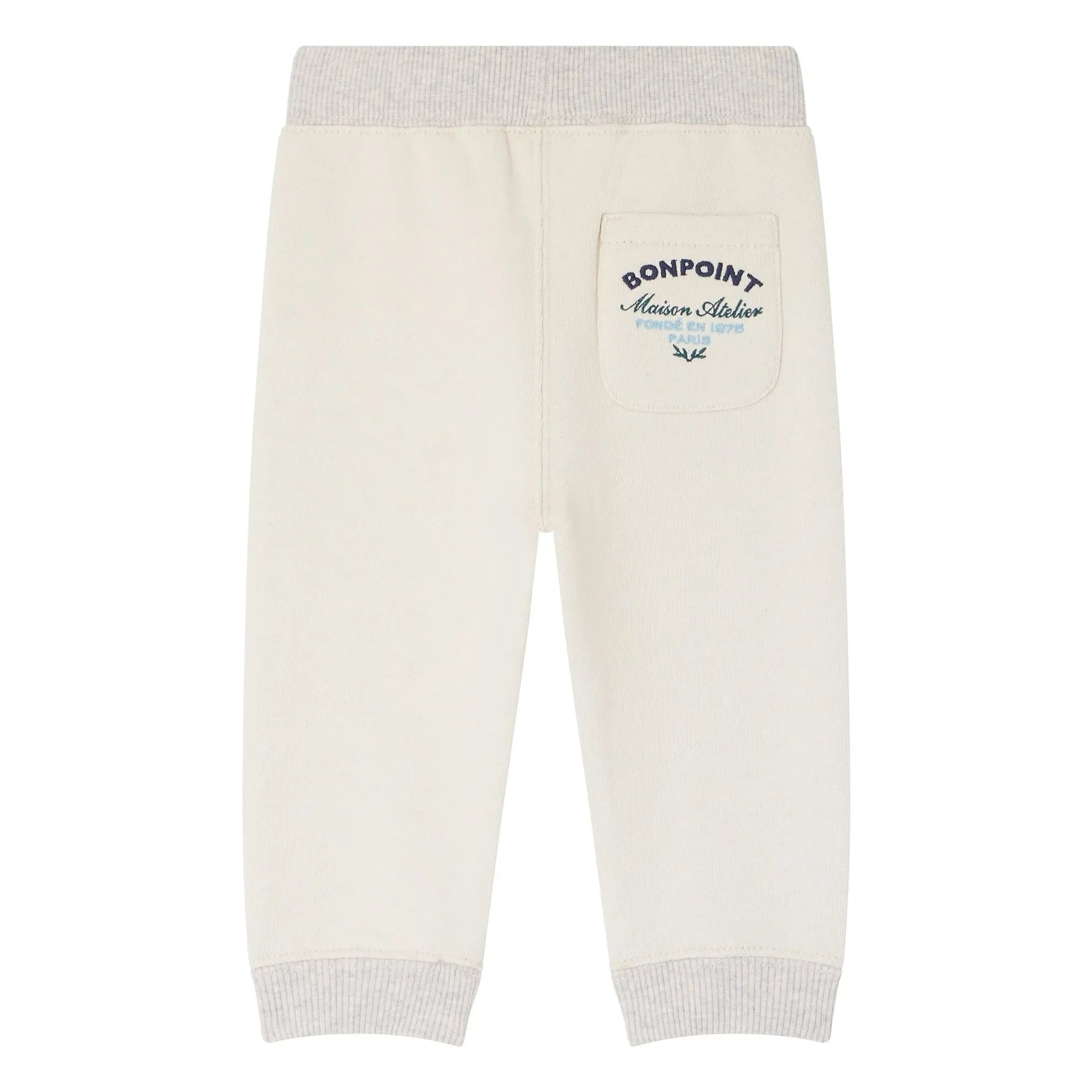 Bonpoint - Jogger de algodón orgánico Bambo | Crudo