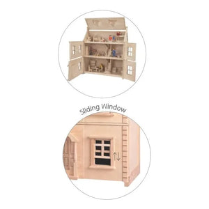Plan Toys - Casa de Muñecas Victoriana de Madera