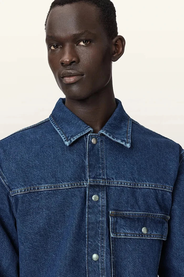 AllSaints cazadora vaquera para hombre CAST