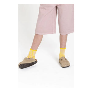 Smallable Kid - Calcetines de Lolita a Rayas | Amarillo