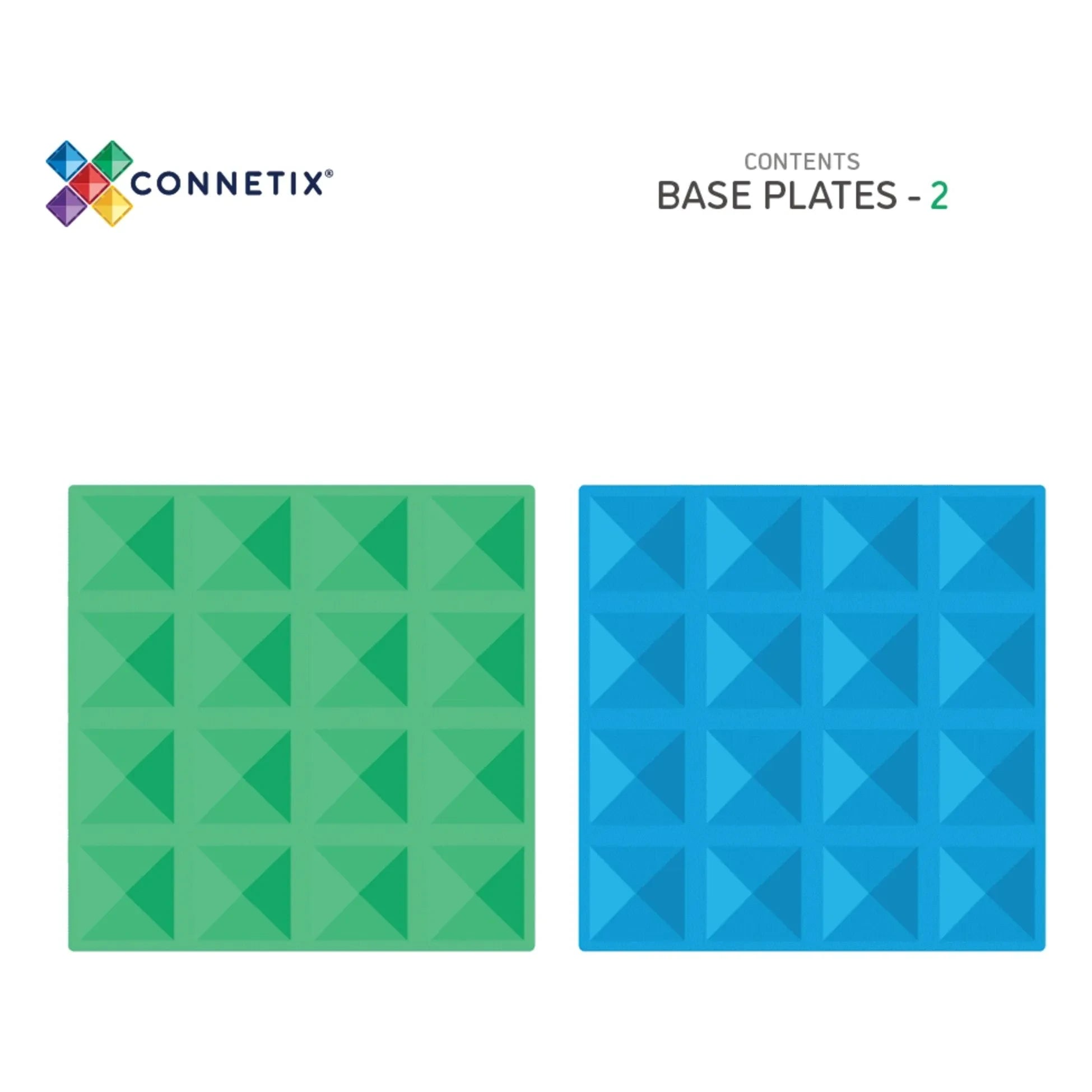 Connetix - Azul y Verde - 2 Piezas
