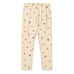 Liewood - Mallas de algodón orgánico Marie Aviator | Crema