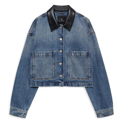 Anine Bing - Yuma Denim Ceket | Mavi