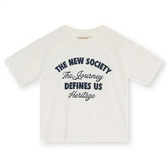 La Nueva Sociedad - Camiseta blanca para hombre