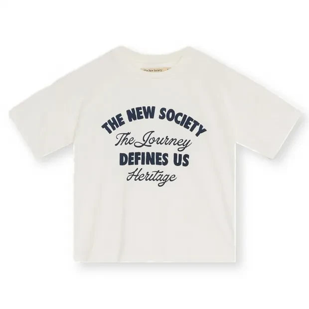 La Nueva Sociedad - Camiseta blanca para hombre
