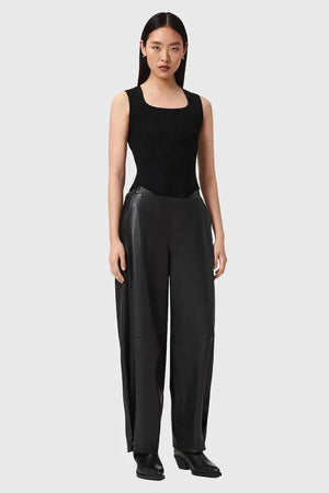 AllSaints ETTA Pantalones de Cuero