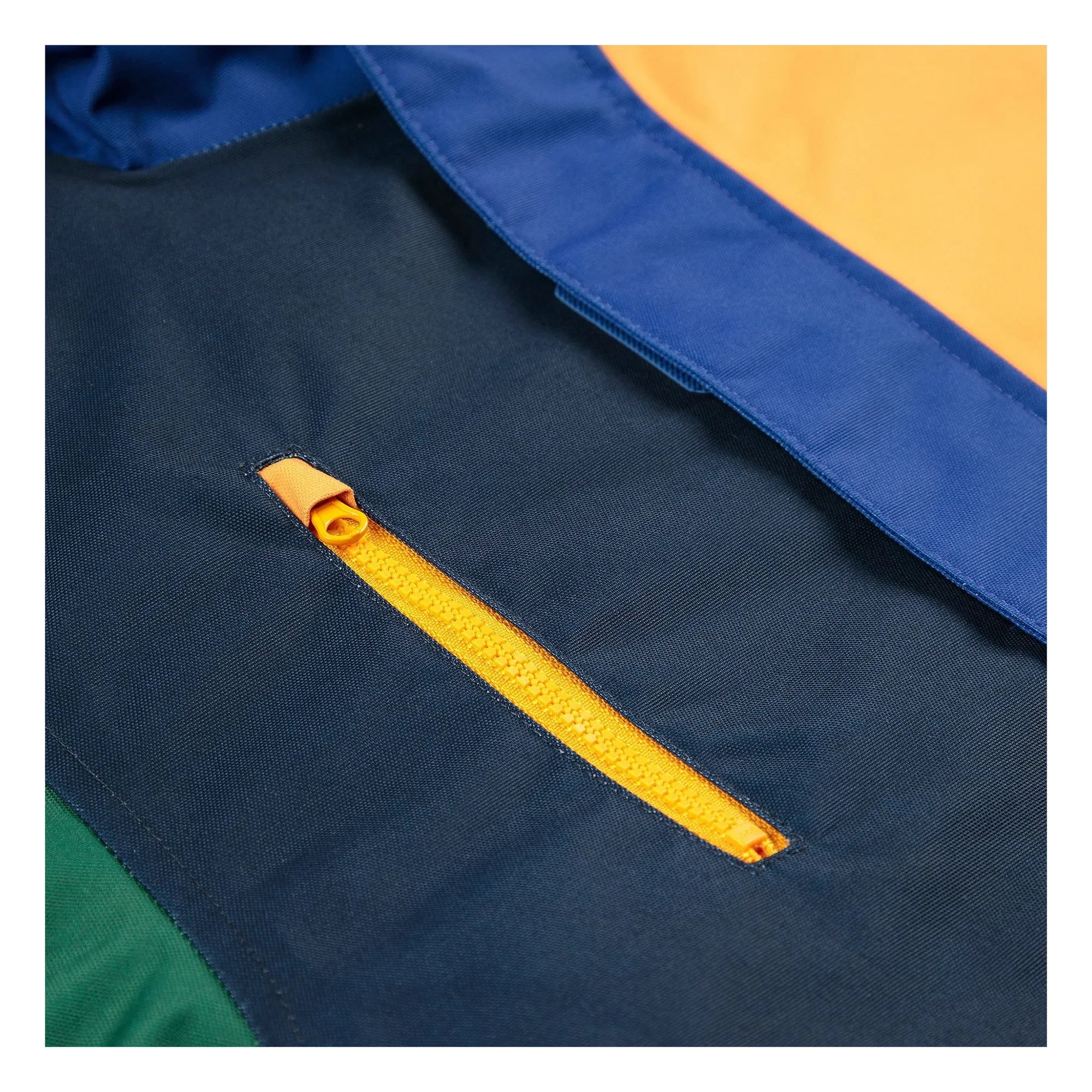 Bobo Choses - Chaqueta de esquí de fibra reciclada con bloques de color | Azul