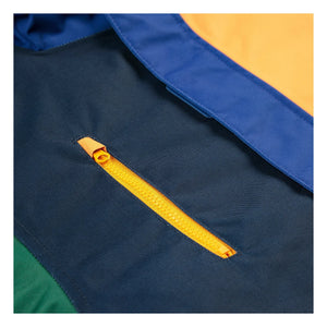 Bobo Choses - Chaqueta de esquí de fibra reciclada con bloques de color | Azul