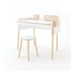Oeuf NYC - Taburete ajustable | Blanco
