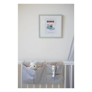 Cam Cam - Correa para chupete bordada Vintage Toys | Beige