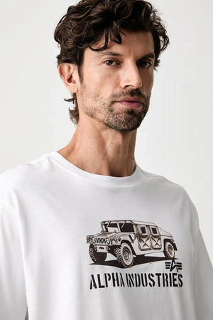 Camiseta Humvee de algodón para hombre Alpha Industries