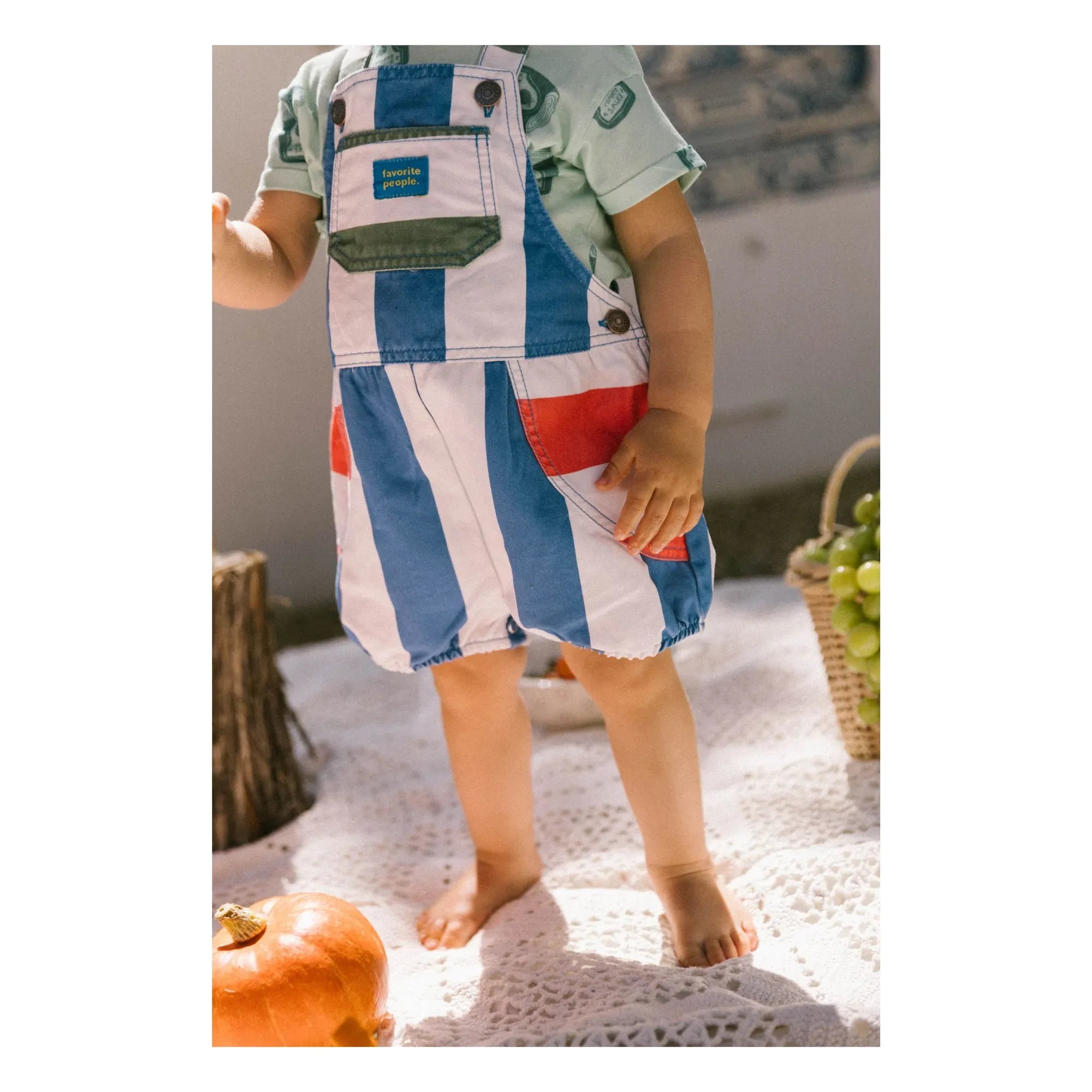 Favorite People - Mono Capri de rayas | Azul